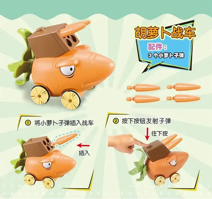 Plants vs Zombies 2 Toy Figure Set – Mechanical Shark & Wild West Gargantuar Game Character Collectible Gift