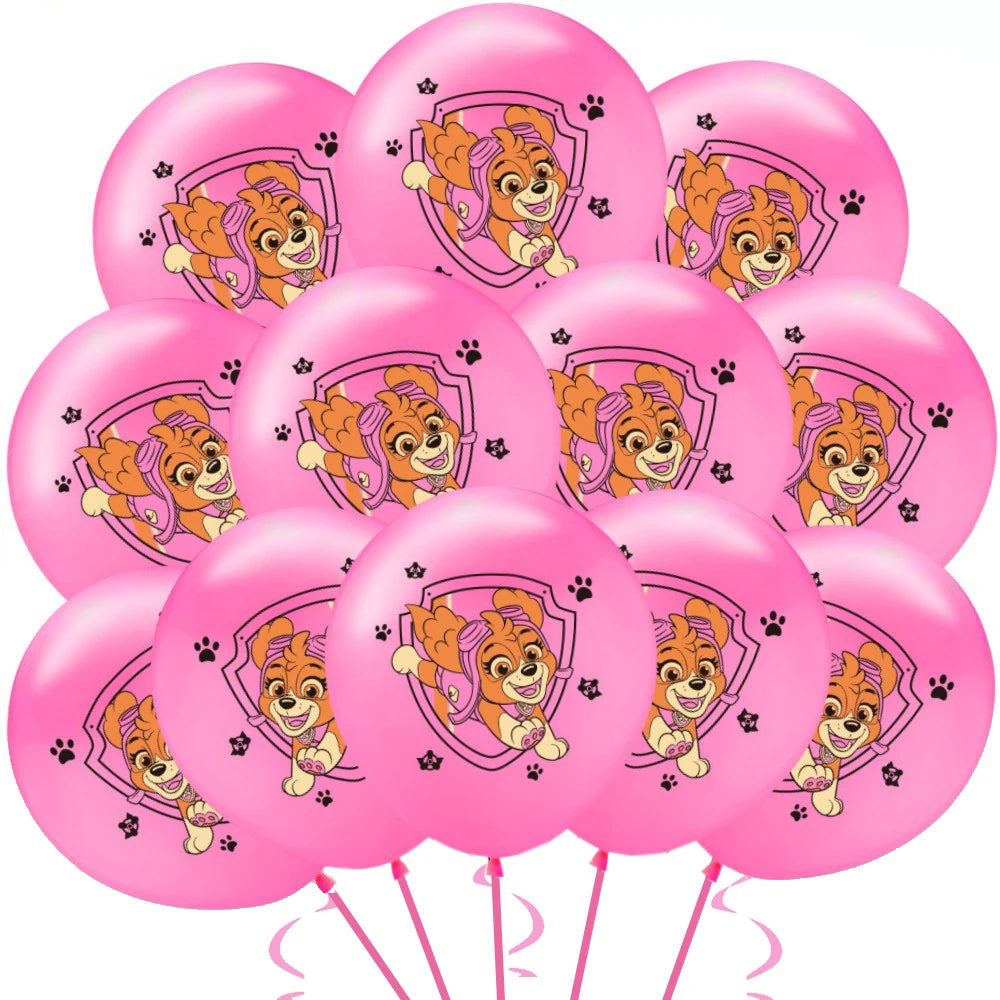 Paw Patrol Kids Birthday Party Supplies Set – Cups, Plates, Napkins, Gift Bags & Cake Toppers Decorations Kit
