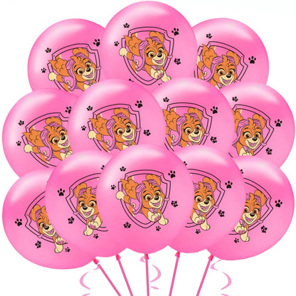 Paw Patrol Kids Birthday Party Supplies Set – Cups, Plates, Napkins, Gift Bags & Cake Toppers Decorations Kit