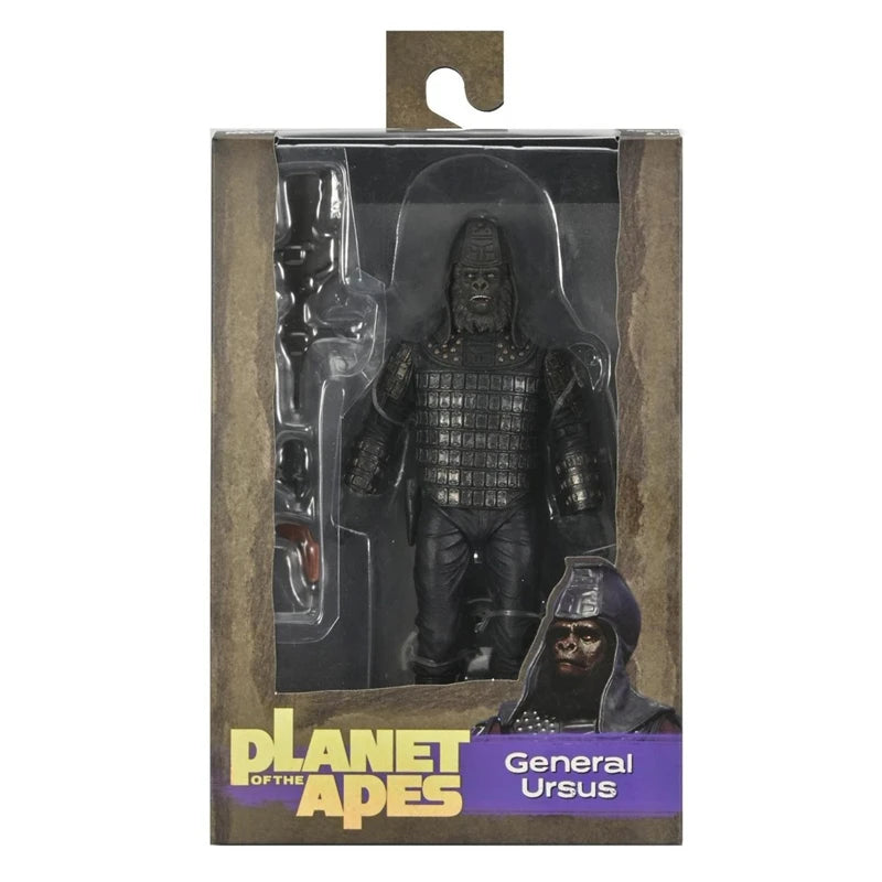 NECA Planet of the Apes 7-Inch Action Figure - General Ursus, Zira, Dr. Zaius & Ape Soldier Collectibles