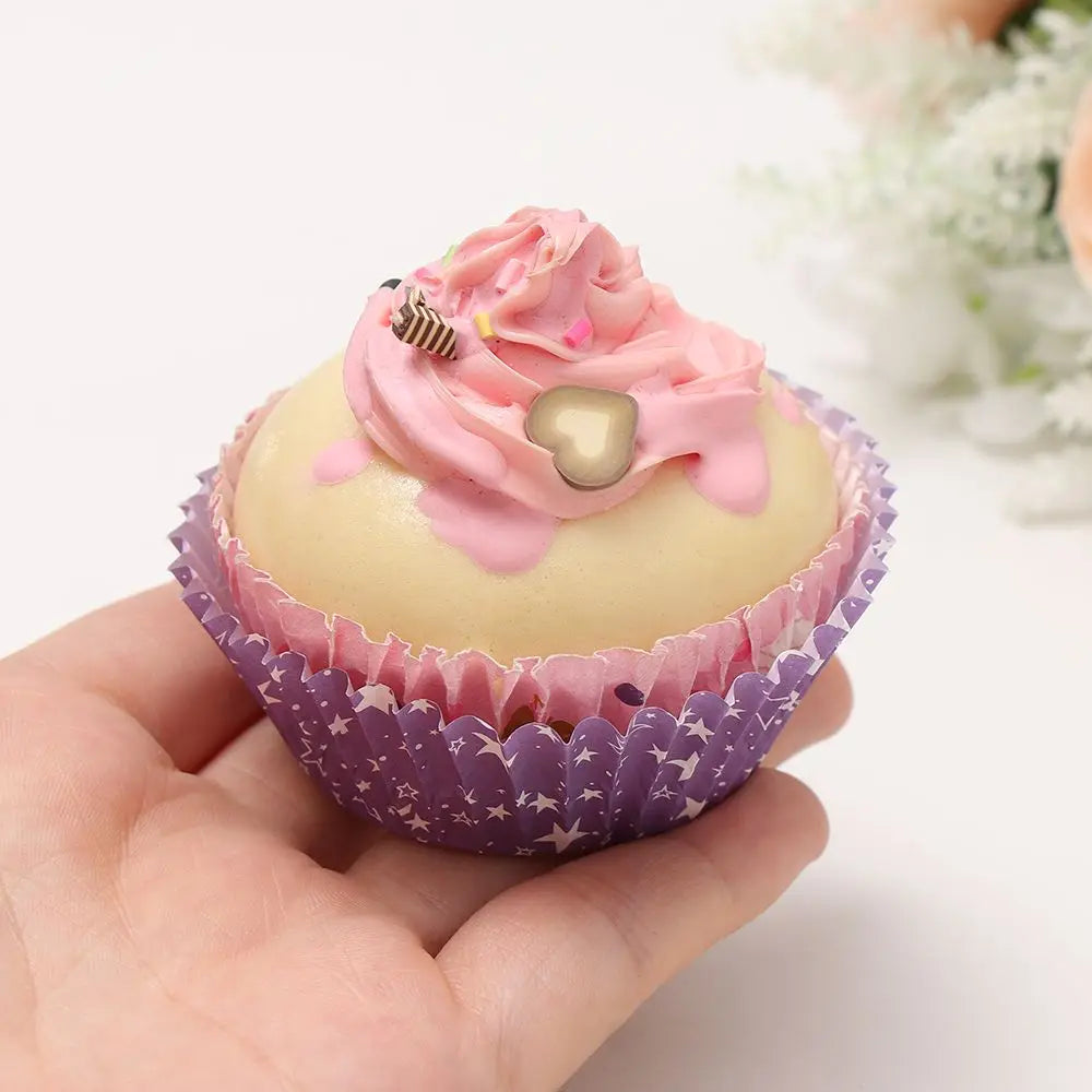 100PCS Cake Cups – Paper Cupcake Liners & Muffin Wrappers for Baking & Cake Decorating