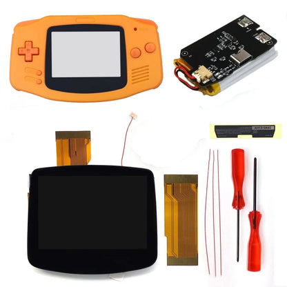 Hispeedido TYPE-C GBA LCD Display Upgrade – 3.0" V5 IPS Screen with New Housing Shell