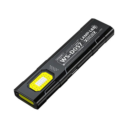 Rechargeable 550LM LED Keychain Flashlight — Mini Pocket Torch Lantern with Magnet for Emergency & Work