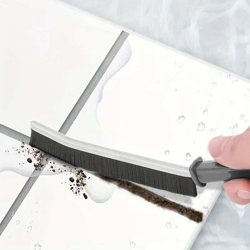 Window Cleaning Hand Brush – Hard-Bristled Brush for Home, Tile Joints, Crevices & Gap Cleaning Tools