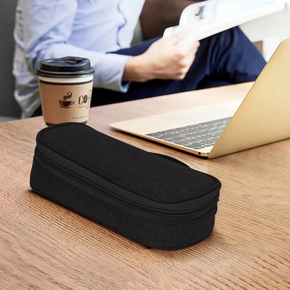 Portable Travel Cable Organizer Bag – Multifunctional Zipper Case for USB Gadgets, Chargers & Accessories