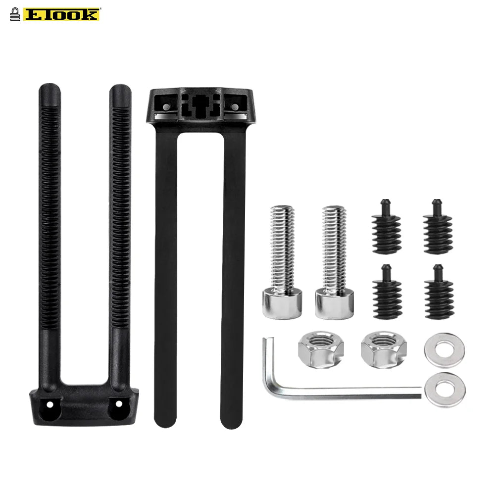 ETOOK Bike Horseshoe Lock - Anti-Theft Hardened Steel Pipe, Portable High Safety Road & Mountain Bicycle Lock