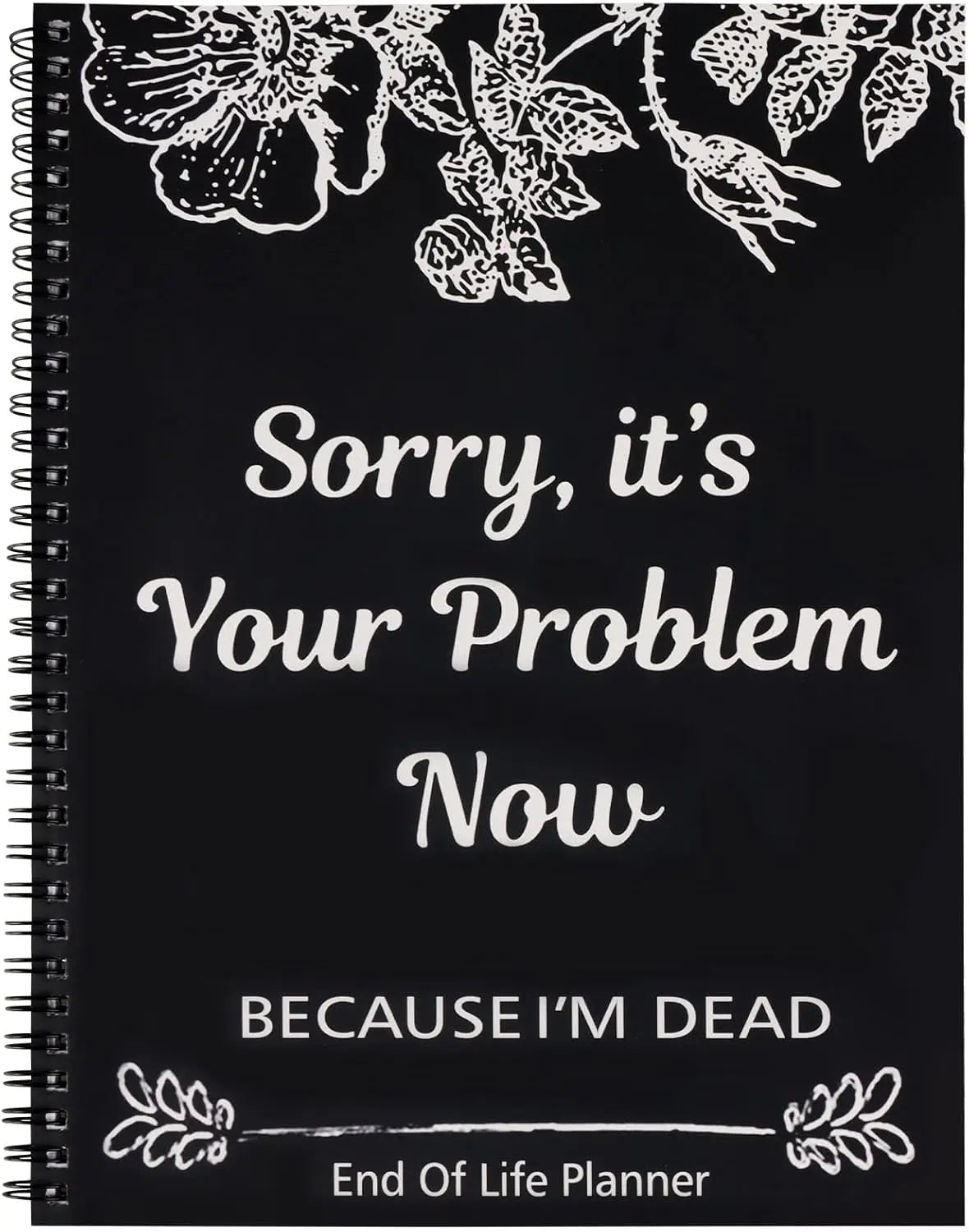 Creative End-of-Life Planner Notebook – Notepad for Recording Final Wishes & Arrangements
