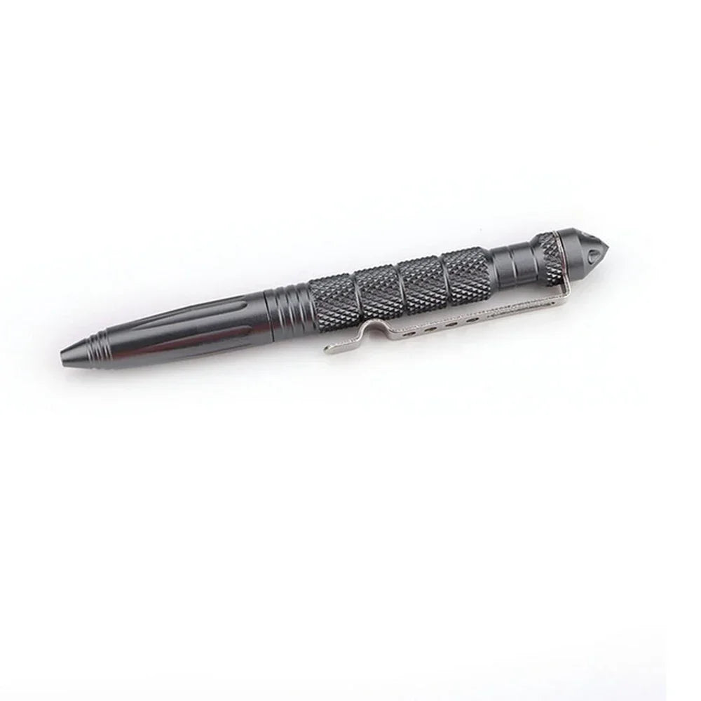 Military Tactical Pen — Multifunction Aluminum Survival & Emergency Glass Breaker