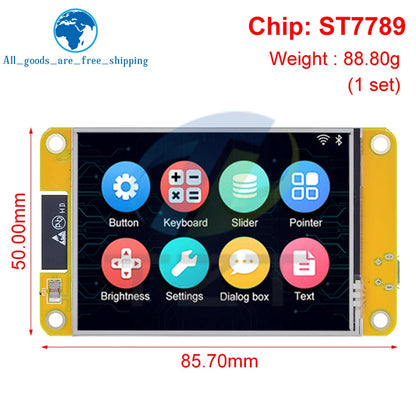 TZT ESP32 LVGL Development Board - 2.8-Inch 240×320 Touchscreen LCD TFT WiFi Bluetooth Smart Display Module