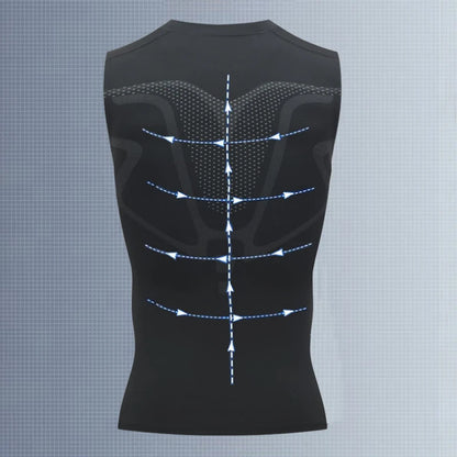 Men’s Compression Tank Top — Sleeveless Quick-Dry Gym Shirt for Fitness, Bodybuilding & Workout