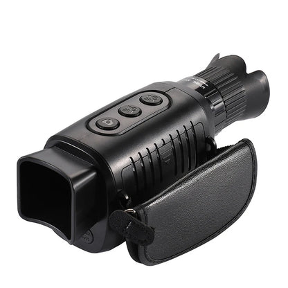 1080P HD Monocular Night Vision – 5X Infrared Zoom Hunting Telescope, 300m Full Darkness Range