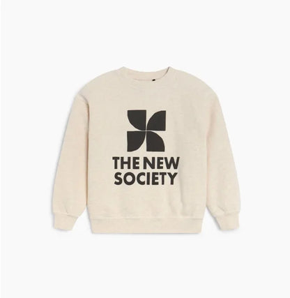 TNS Style Cotton Sweatshirt - Trendy 2026 Casual Pullover Top for Boys and Girls
