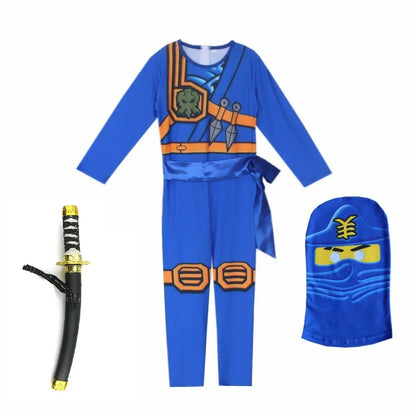 NINJA Cosplay Advanced Role Playing Costume Jumpsuit Set – Halloween & Christmas Party Ninja Superhero Outfit