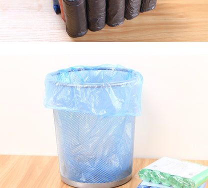 5 Rolls (100PCS) Disposable Trash Bags – Household Kitchen Garbage Bags for Storage & Cleaning