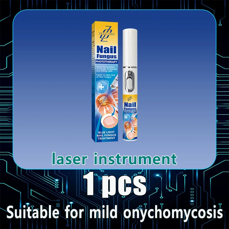 2025 Nail Cleaning Tools – 2nd Gen Blue Light Laser for Root Repair & Nail Care