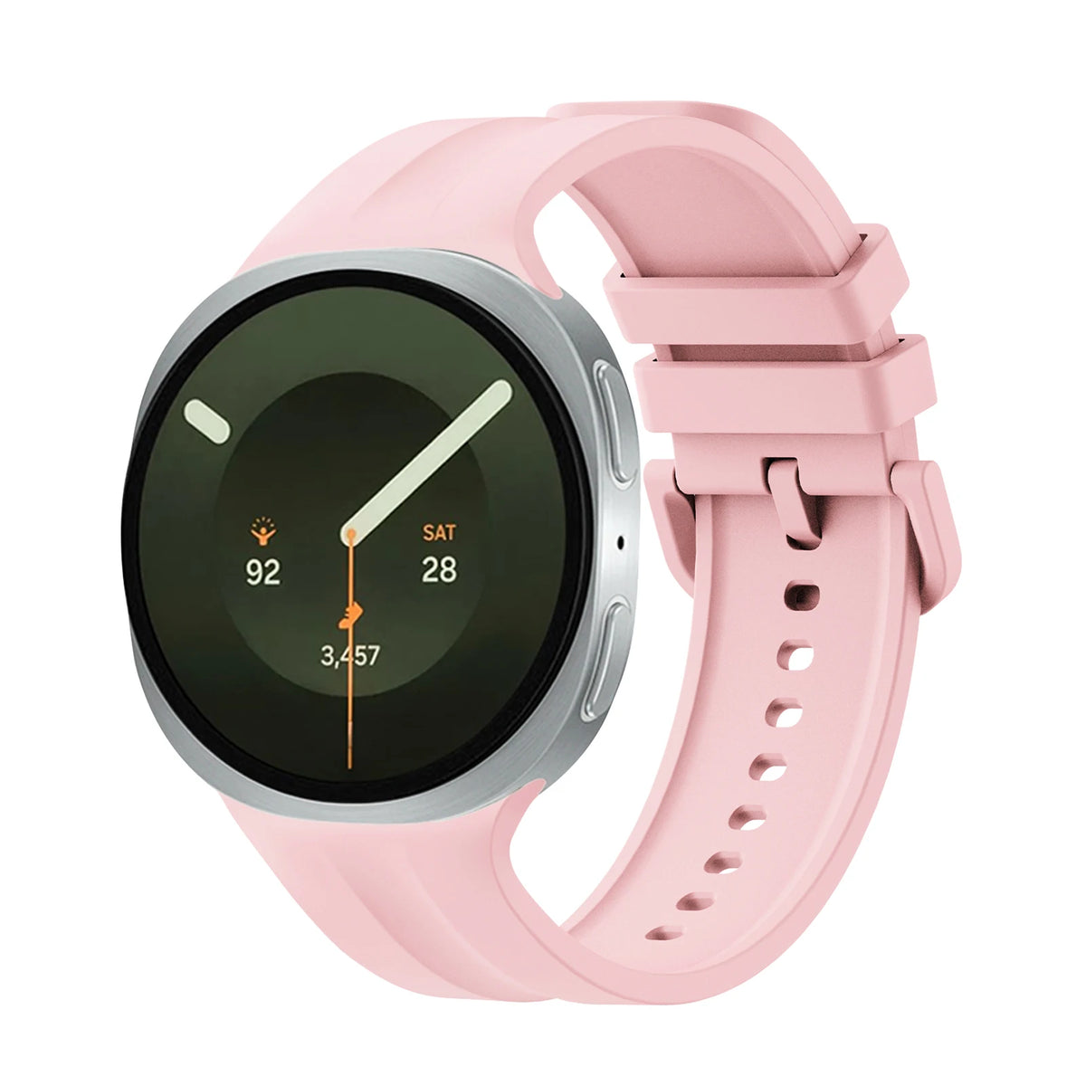 Silicone Sport Band for Samsung Galaxy Watch 9 and Watch 8 - Replacement Strap for 40mm, 44mm and Watch 8 Classic 46mm Models