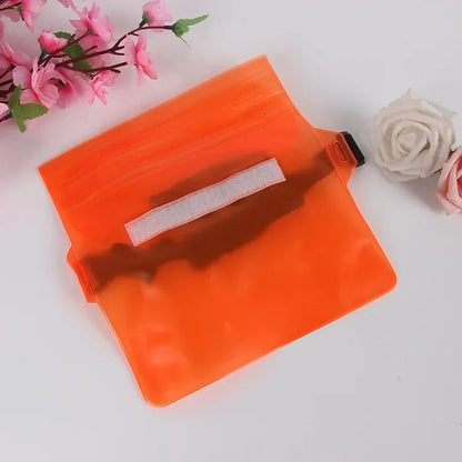3-Layer Waterproof Phone Dry Bag - Large Transparent Underwater Protective Pouch for iPhone & Mobile Phones