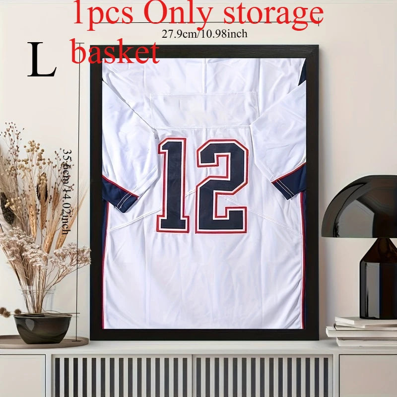 DIY Magnetic Flip Cover Display Box - Jersey Shirt Collection Storage Case for Home Decoration & Memorabilia