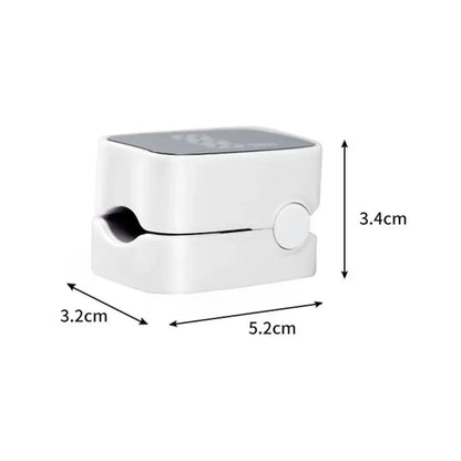 Rechargeable Nail Care LED Light Device - UV-Free Toenail Treatment Lamp for Home Foot Care