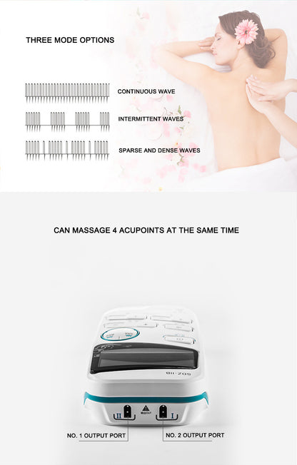 Pulse Massage TENS Unit – Dual Channel Pain Relief & Muscle Recovery, Electronic Acupuncture Treatment Device