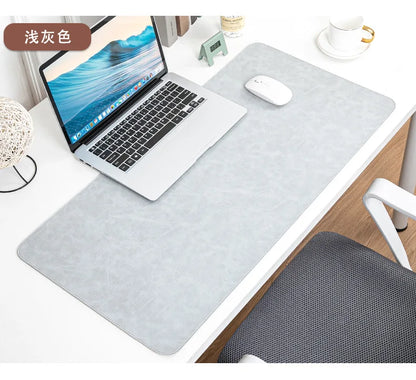 Waterproof PU Desk Pad – Large Non-Slip Mouse Pad & Keyboard Mat for Computer Laptop, Easy to Clean Protective Cover