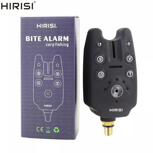 Carp Fishing Bite Alarm B1101 - Adjustable Volume, Tone & Sensitivity LED Indicator Fishing Accessory