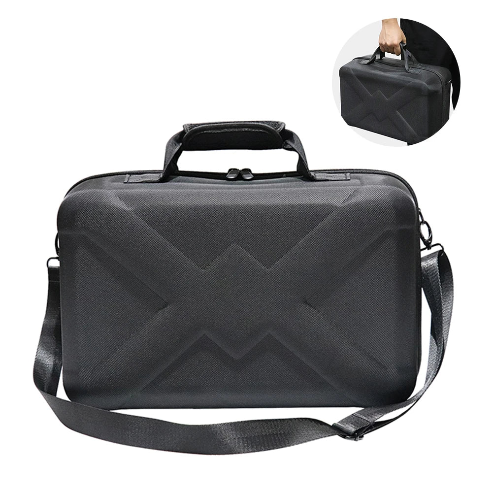 Shockproof Carrying Case for PS5 Slim – Portable Storage Bag Compatible with Digital & Optical Drive Editions and Accessories