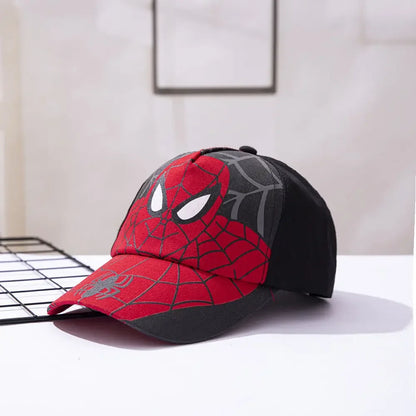 Spider-Man Kids Baseball Cap – Snapback Hip Hop Summer Sun Hat for Boys & Girls Ages 2–8, Outdoor & Beach Visor