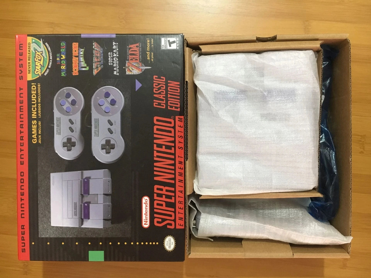 Super HD Output SNES Retro Classic Handheld Game Player – HDMI-Compatible TV Mini Console with 21 Built-in Games