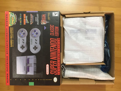 Super HD Output SNES Retro Classic Handheld Game Player – HDMI-Compatible TV Mini Console with 21 Built-in Games