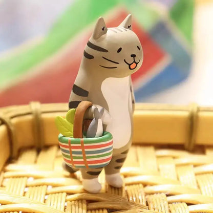 Ms Cat Blind Box Figure Toys, Kittens Dolls, Meow Market Blind Bag Decoration, Kids Christmas Gift