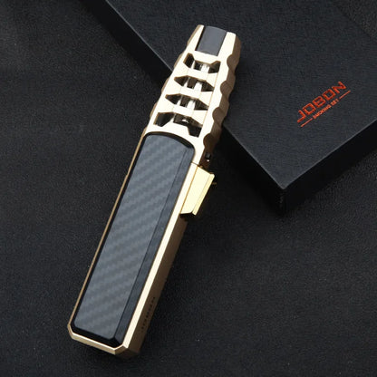 New JOBON Windproof Pen Jet Butane Lighter — Metal Airbrush Torch for Cigar, BBQ & Kitchen