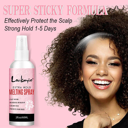 LOCKMIO 60ML Lace Wig Glue - Fast-Drying Long-Lasting Adhesive for Wigs, Mesh & Cosplay Installations