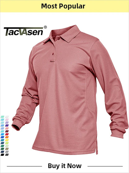 TACVASEN Men’s Winter Fleece Sweatshirt – Thicken Sherpa-Lined Crewneck Pullover, Warm Heavy Winter Top, No Hood