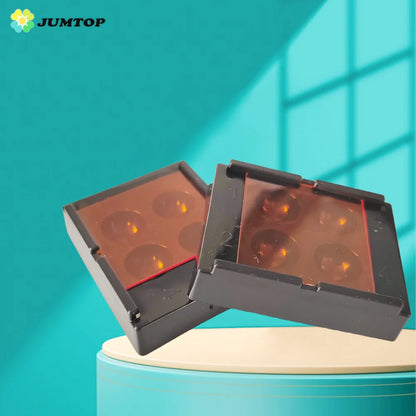 Dental Resin Shade Light Box Storage Case – Composite Veneer & Denture Shade Organizer Tool with Protective Hood Box