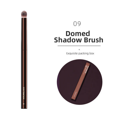 Hourglass Retractable Makeup Brush Set – Professional Eyeshadow, Foundation, Concealer, Powder, Bronzer, Blusher & Eyeliner Brushes