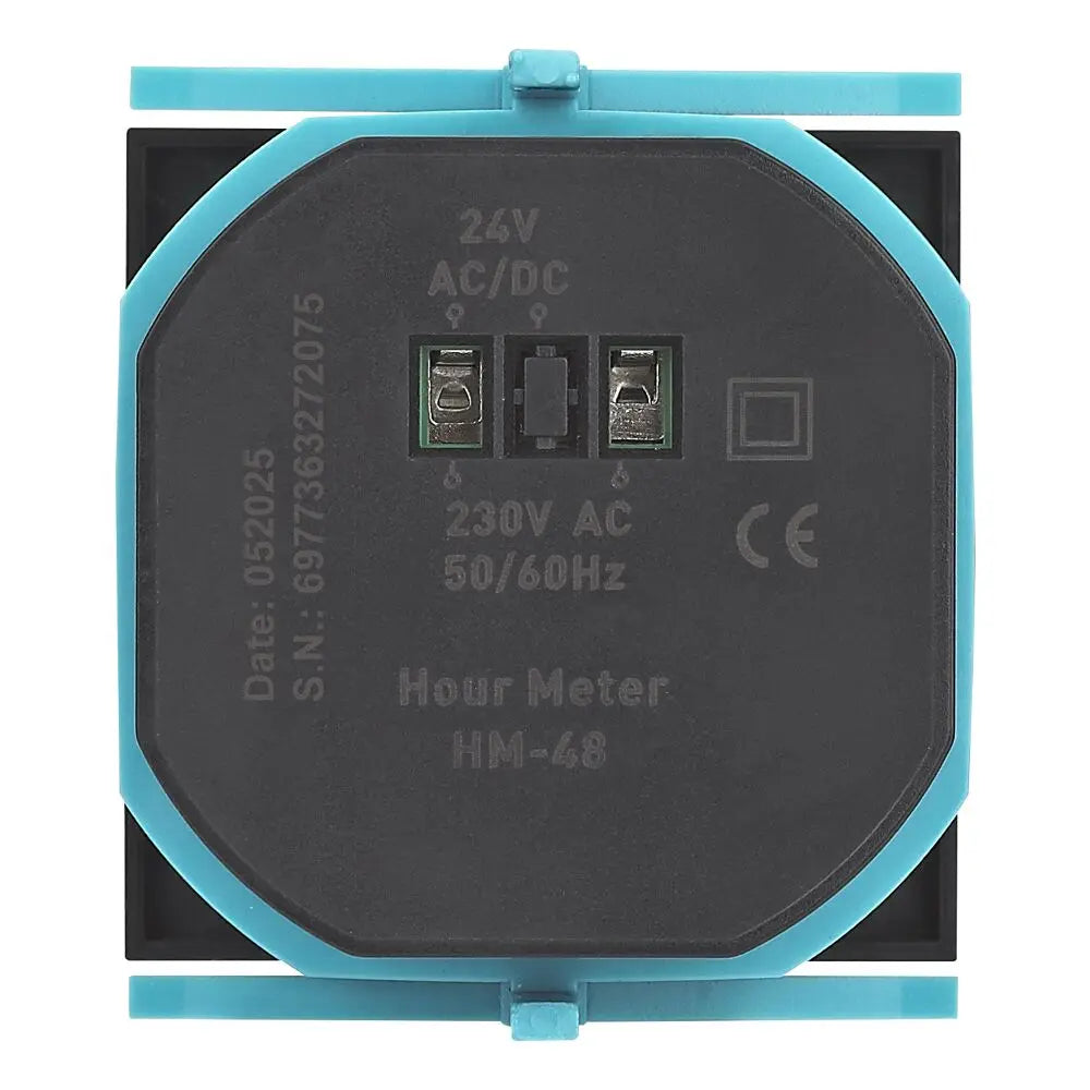 Samwha DSP HM-48 / HM48D Hour Meter – Digital Equipment Runtime Counter Gauge Industrial Timer Display