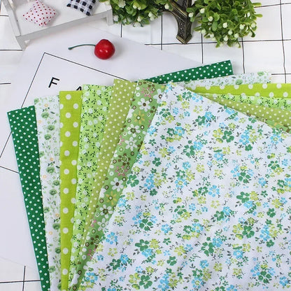 Printed Cotton Fabric Squares 25×25cm — Sewing, Quilting, Patchwork & DIY Handmade Craft Material