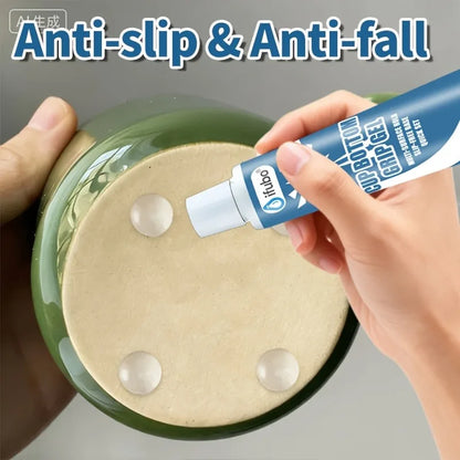 Non-Slip Gel Cup Pads – Silent Grip Anti-Slip Stickers for Mugs, Thermos, Pots, Carpets, Sofa & Toilet Seat Mats