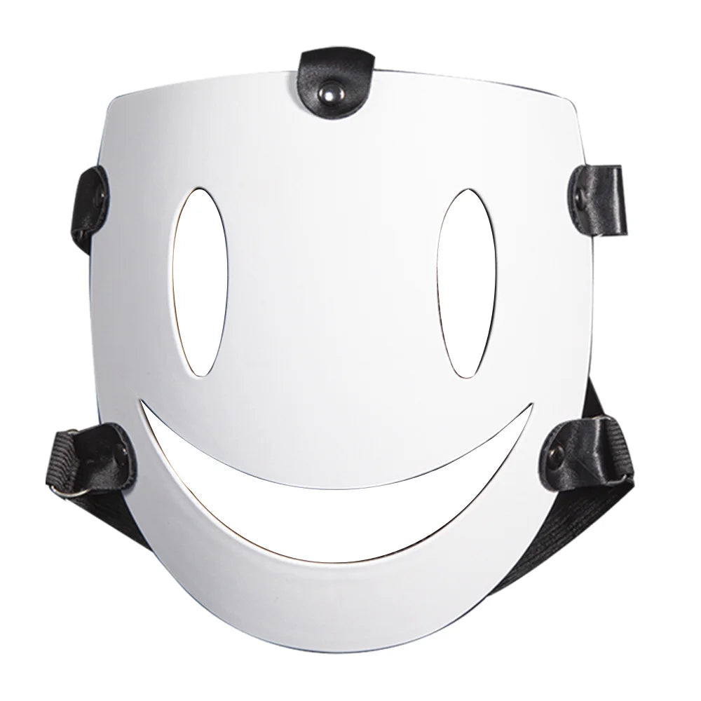 Smile Face Cosplay Party Mask – Anime Costume Accessory for Halloween, Carnival & DIY Party Decorations