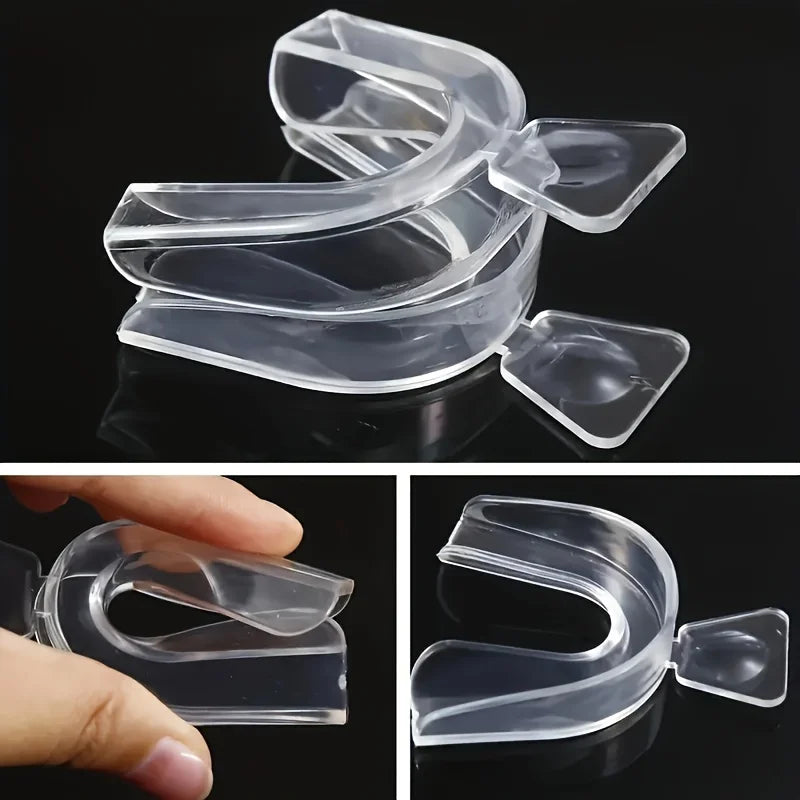 1-4 Pair Unisex Silicone Teeth Aligner – Invisible Dental Tray for Whitening, Straightening & Nighttime Care
