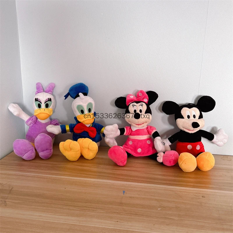 High-Quality Disney Plush Toy Set — Mickey, Minnie, Pluto, Goofy, Daisy & Donald Stuffed Cuddly Dolls for Kids, Home Decor & Gifts