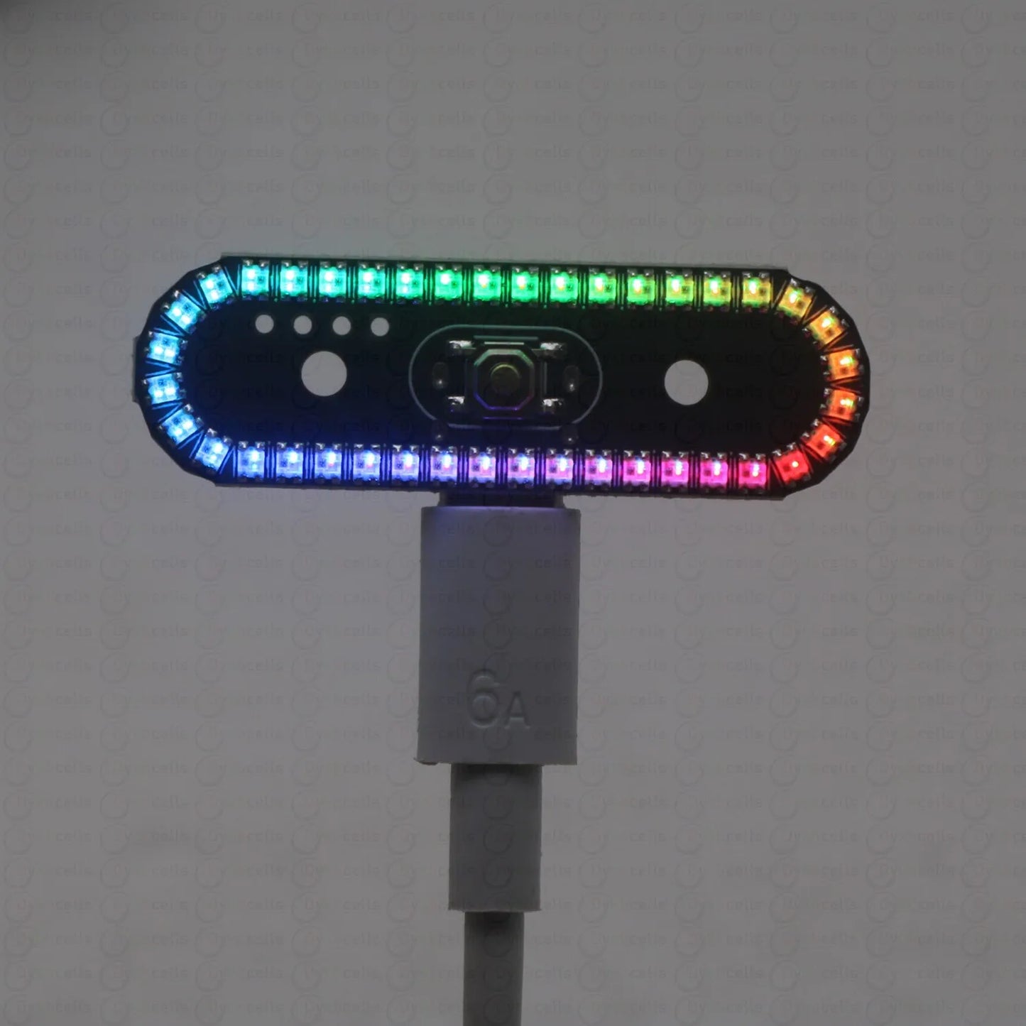 Wireless LED Tail Light - Colorful Flowing Gradient Breathing Flashing Lamp for RC Cars, Aircraft & Drones