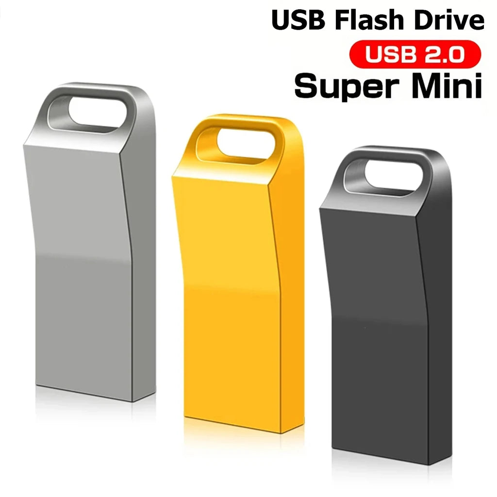 USB Flash Drive - High-Speed USB 2.0 Memory Stick 1GB–128GB Storage Pen Drive