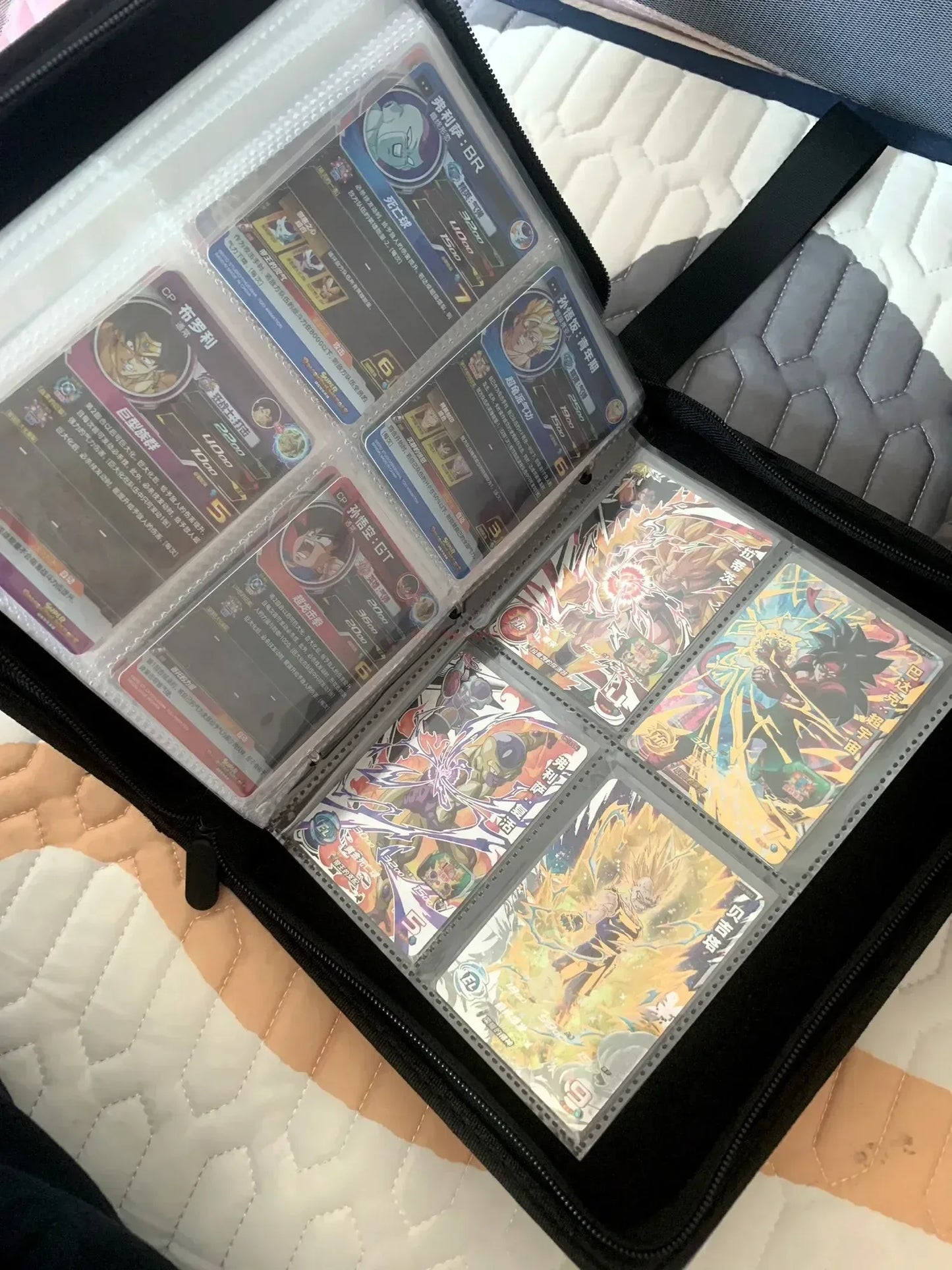 Anime Dragon Ball Card Album – 400/900pcs Storage Binder for Vegeta IV Game Cards, Kids Gift