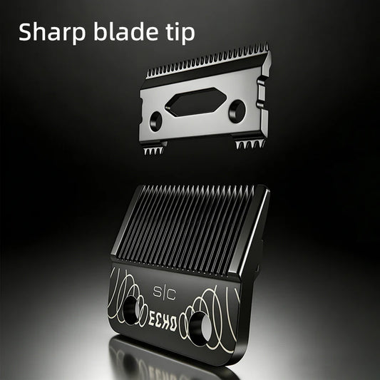 SC ECHO PHANTOM Professional Electric Hair Clipper – Crunch Blade Fade Trimmer for Men Barbershop Use (VGR 8148 Compatible)