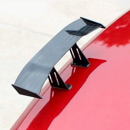 Mini Carbon Fiber Tail Wing - Universal Car & Motorcycle Creative Rear Decoration Accessory