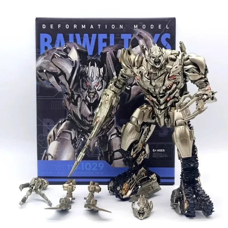 BAIWEI TW1029 Movie Giant Tank Action Figure – Metal Coating Robot Collectible with Original Box