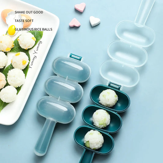 Creative Rice Ball Mold - Make Fun DIY Sushi for Kids with 1PC Sushi Maker Rice Mold (6.892.761.18 inches)