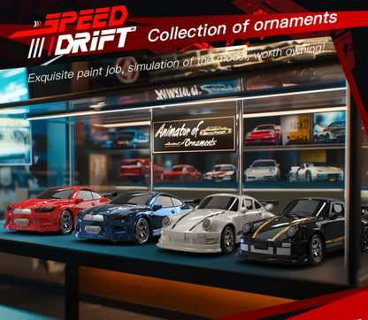 KF20 1:64 RC Drift Car — 2.4G High-Speed 4-Wheel Mini Remote Control Racing Toy for Kids